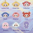 Baby Three Romantic Ocean Blind Box Plush Keychain