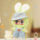 Baby Three Macaron Cute Bunny Blind Box Plush Keychain