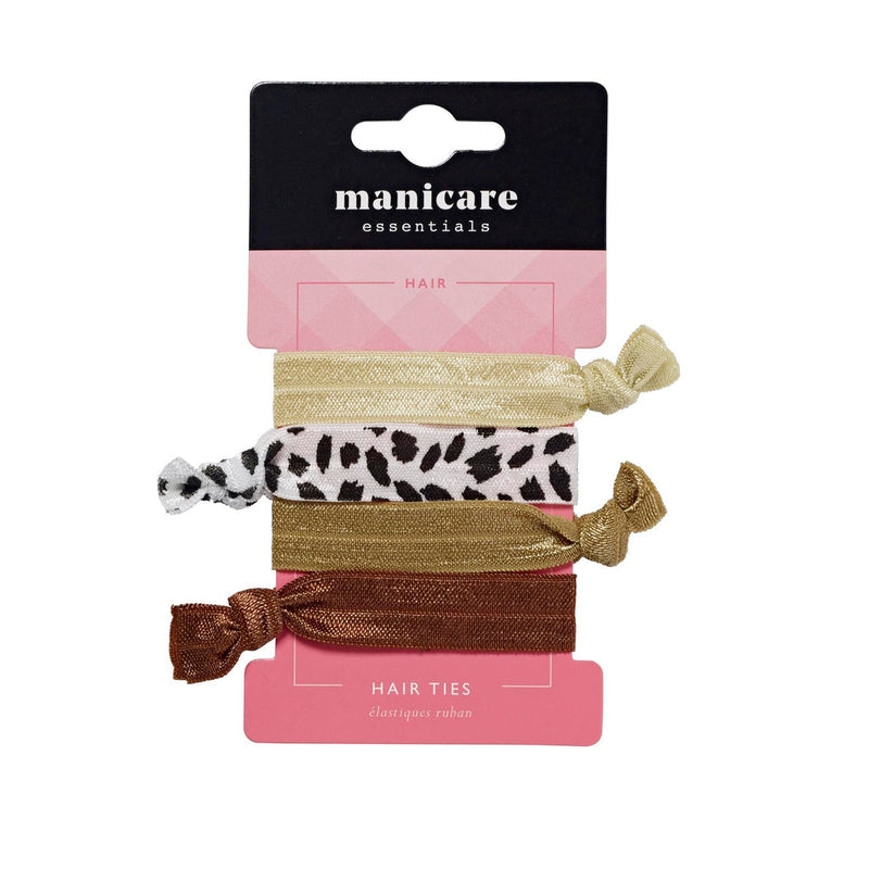 Hair Ties 4pk - Natural