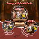 Puremind x Snoopy Wooden Globe - Night of Music
