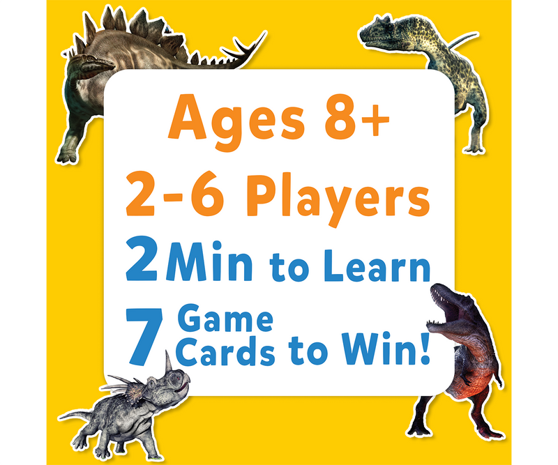 Guess in 10 Trivia Board Game - Deadly Dinosaurs