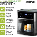 Tower Vortx 8L Space Saver Digital Air Fryer