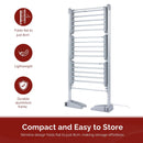 Heated Clothes Airer 3 Tier with Cover