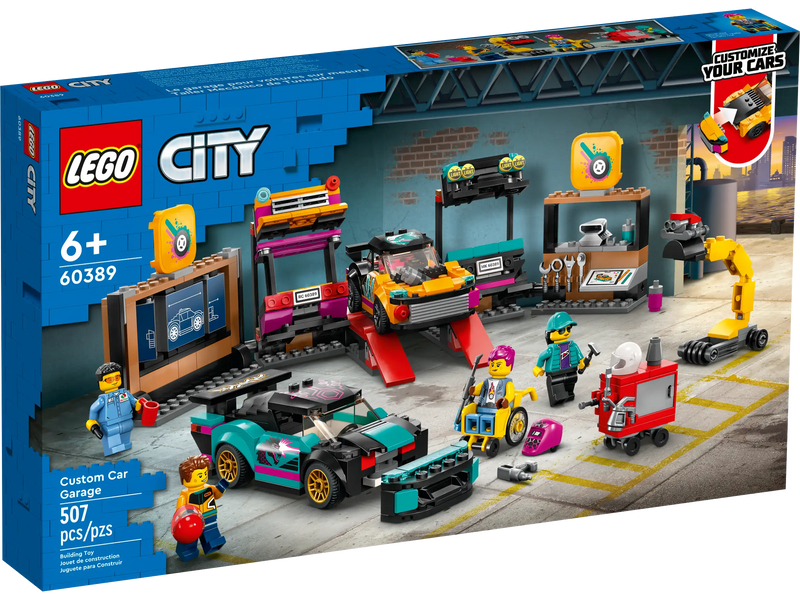 LEGO City Custom Car Garage