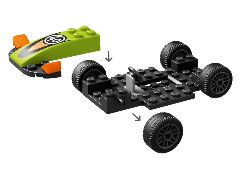 LEGO City Green Race Car