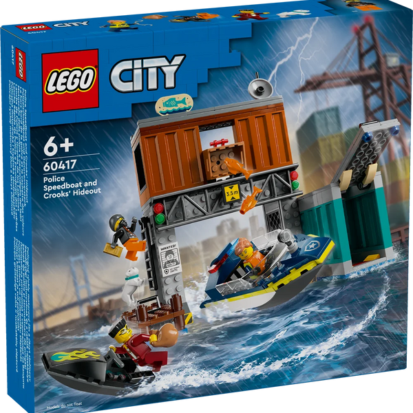 Lego city speed boat online