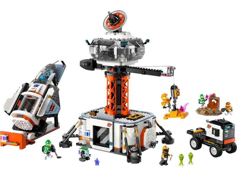 LEGO City Space Base & Rocket Launchpad