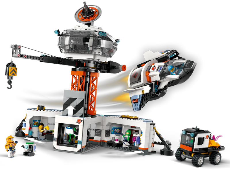LEGO City Space Base & Rocket Launchpad