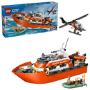 LEGO City Coast Guard Rescue Boat & Helicopter
