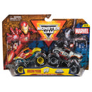 Monster Jam 1:24 Die-Cast Marvel Trucks 2 Pack Assortment