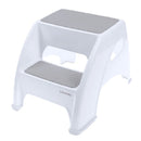 Toddler & Me 2 Up Step Stool - Grey