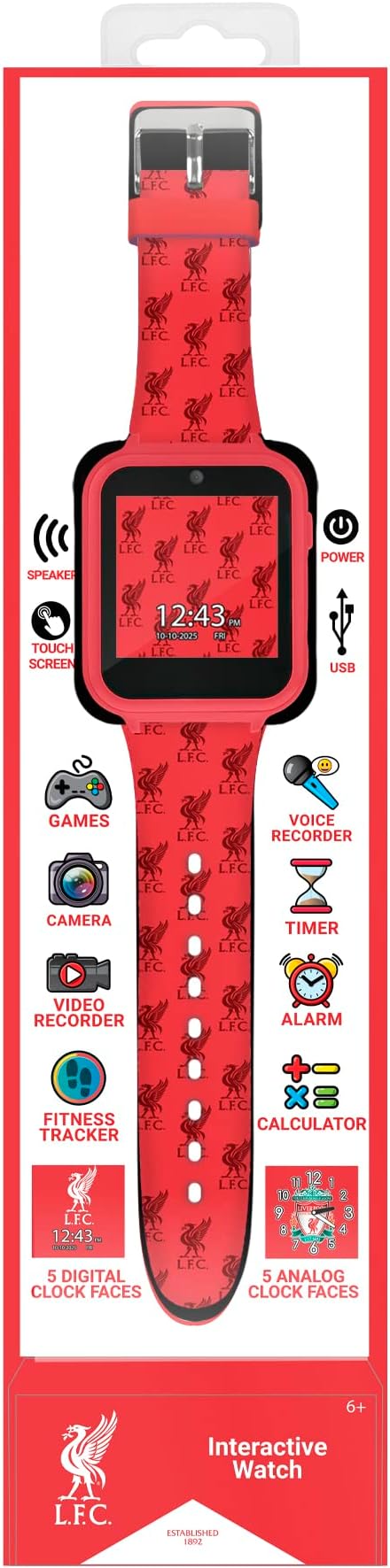 Liverpool Football Club Interactive Watch