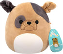 Squishmallows Plush 7.5" - Loafer the Brown Bulldog