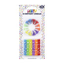 Star Multicolored Candle Set