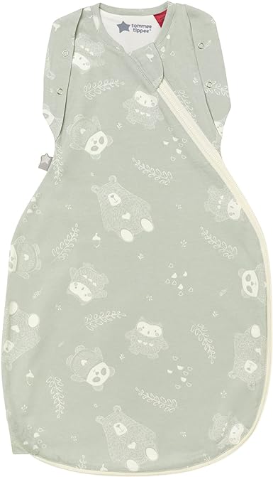 Tommee Tippee GroBag Swaddle 1.0T 0-3m - Woodland