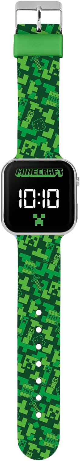 Minecraft LED Digital Watch