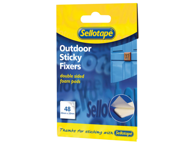 Outdoor Sticky Fixers 48pk