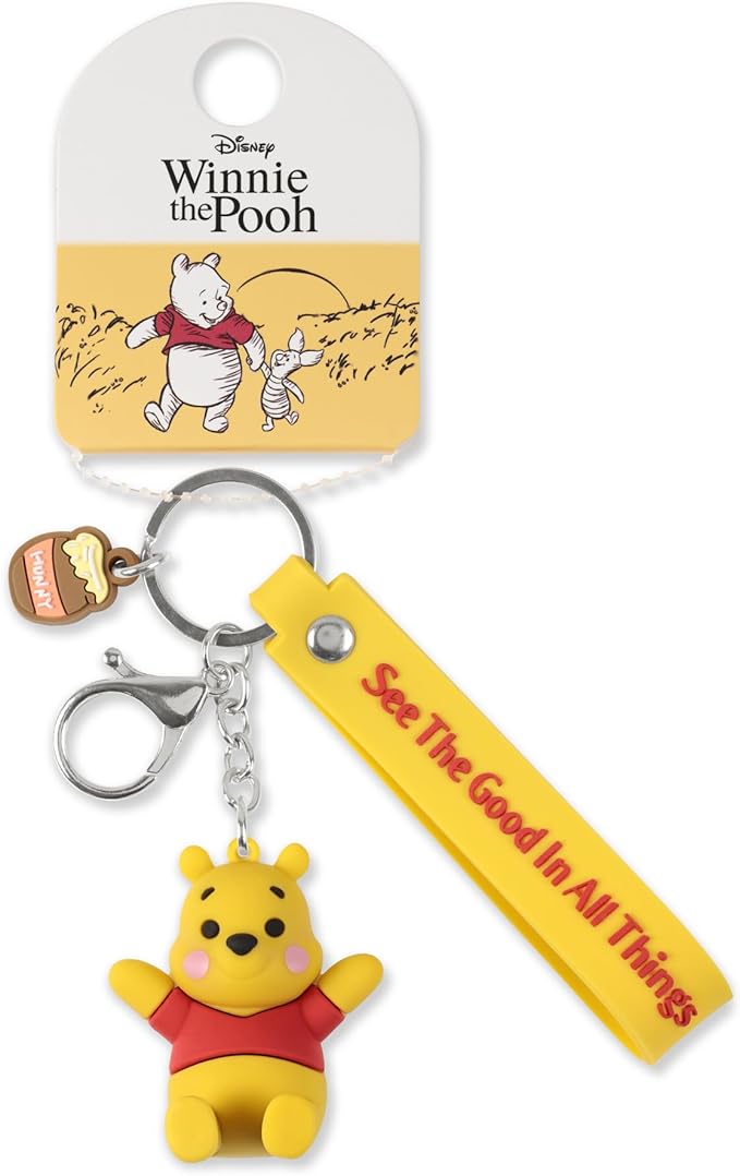 Winnie The Pooh 3D Vinyl Keychain