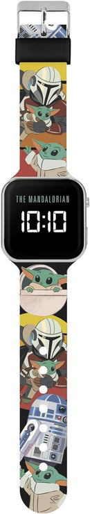 Star Wars The Mandalorian LED Digital Watch