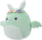 Squishmallows Plush 7.5" - Tove The Mint Green Mothman With Flower Crown