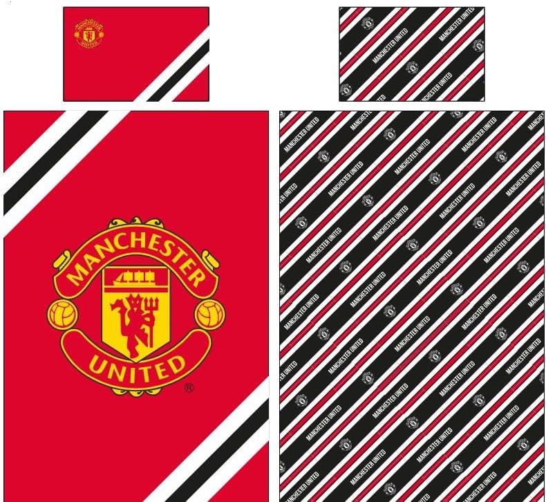 Manchester United FC Single Duvet Set