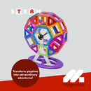 Magnetic Tiles Ferris Wheel Building Set - 46 Pieces