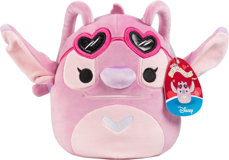 Squishmallows Plush 8" - Valentines Stitch Angel With Heart Glasses