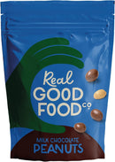 Real Good Food Co Milk Chocolate Peanuts