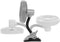 Dreambaby USB Rechargeable Clip-On Fan - Grey