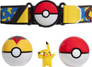 Pokemon Pokeball Pikachu Clip N Go Belt Set