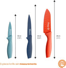 MasterChef Vivid 3 Piece Knife Set