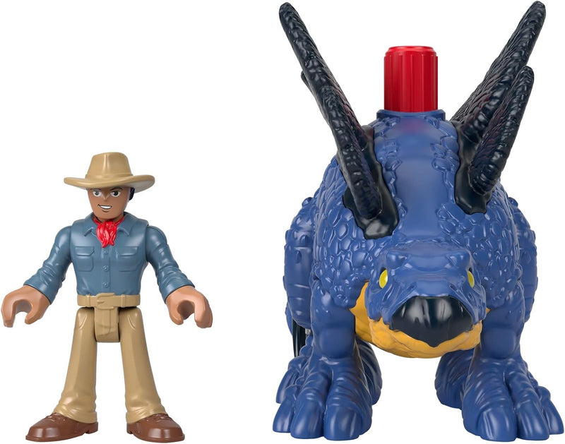 Imaginext Jurassic World Dominion Stegosaurus & Dr. Alan Grant