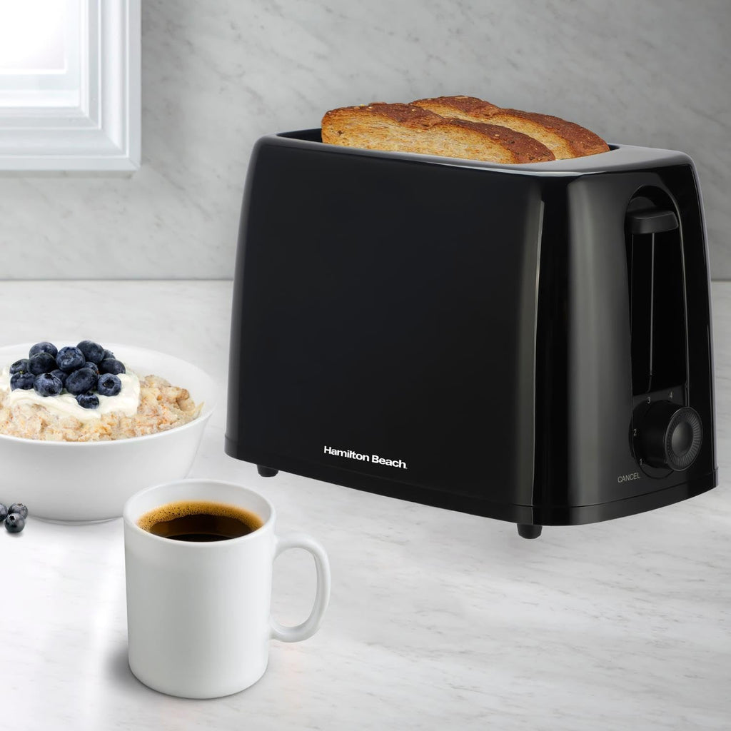 Essential Toaster Hamilton Beach Essential 2 Slice Toaster - Black – JAC Stores IOM