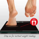 Salter Large Display Glass Digital Bathroom Scale