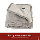 Heated Over Blanket - Grey