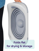 ClevaMama Sink Bath - White/Grey