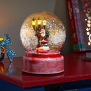 SnowFall Santa Sphere Snow Globe