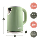 Harmony Hamilton Beach 1.7L Kettle in Matcha