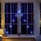 Snowflake Curtain Lights - Cool White