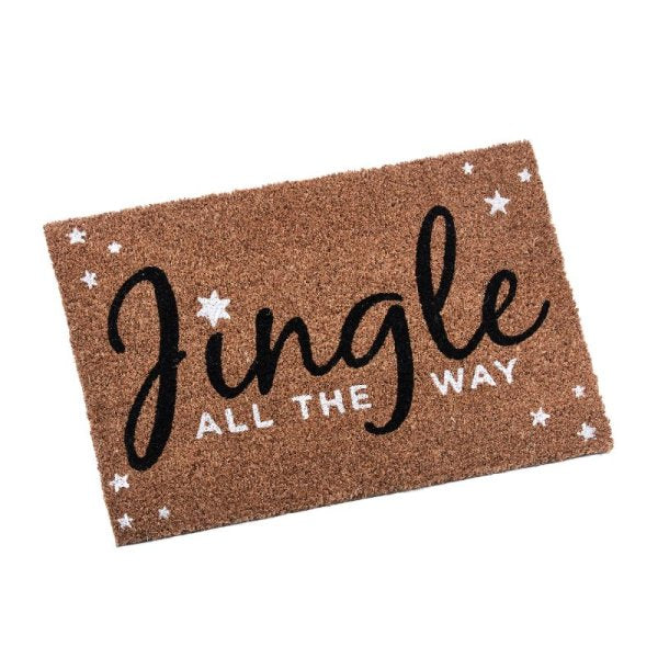 Jingle! Coir Christmas Doormat 40cm x 60cm