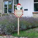 Santa Stop! Sign