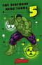 Age 5 Birthday Card Hulk