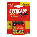 Energizer Eveready AAA Battery 4 Pack