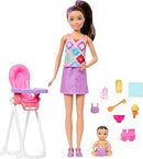 Barbie Skipper Babysitter Doll and Highchair