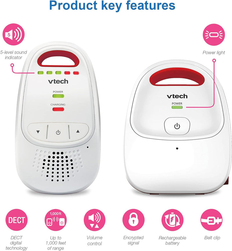 Vtech Audio Baby Monitor BM1000
