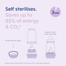 MAM Easy Start Anti Colic Bottle 160ml 2pk - Colours of Nature Taupe