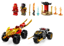 LEGO Ninjago Kai and Ras's Car and Bike Battle