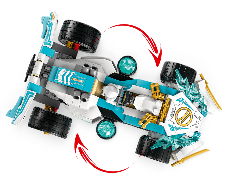 LEGO Ninjago Zane’s Dragon Power Spinjitzu Race Car