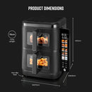 Swan 11L Twin Stack Air Fryer