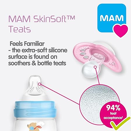 MAM Comfort Soother 0-6m  - Pink